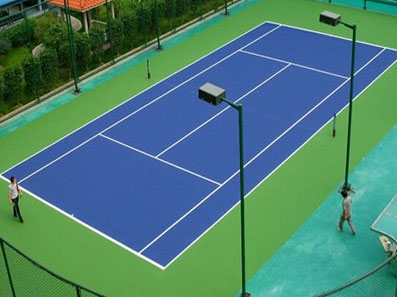 硅PU網(wǎng)球場(chǎng)