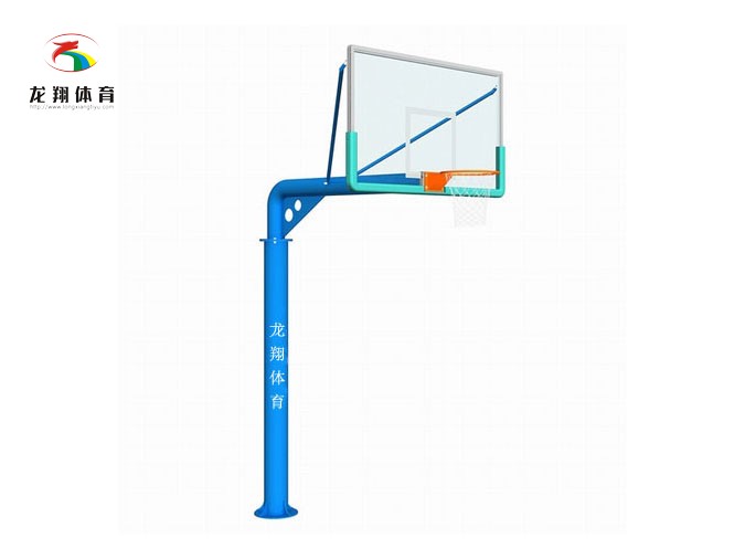 LX-007單臂圓管可拆籃球架